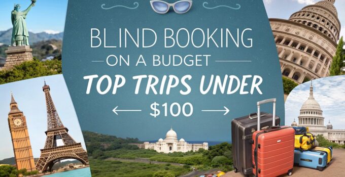 Blind Booking on a Budget: Top Trips Under $100