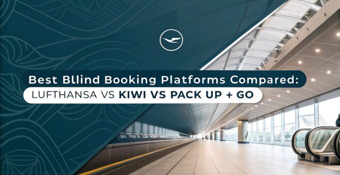 Best Blind Booking Platforms Compared: Lufthansa Vs Kiwi Vs Pack up + Go